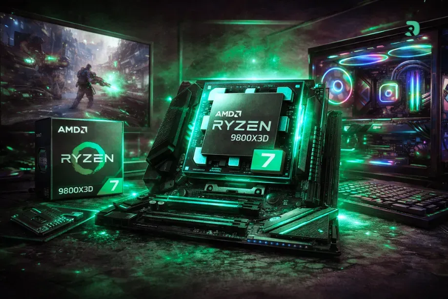 AMD Ryzen 7 9800X3D Prozessor: 5 Gründe, warum er der beste Gaming-CPU 2026 ist