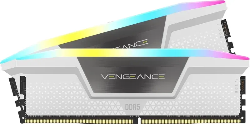 Corsair Vengeance RGB 32GB (2x16GB) DDR5 6000MHz CL36 Weiß — Das fehlende RGB.