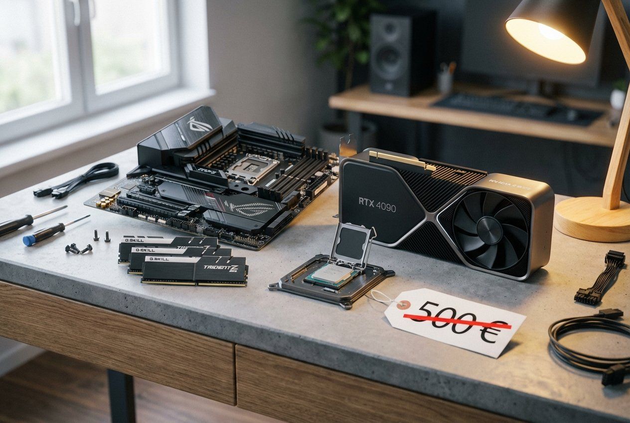 PC gamer 500 euros en 2026 : pourquoi c'est (quasi) impossible | DropReference