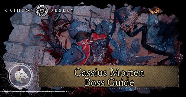 Boss Cassius Morten - chevalier au bouclier de Crimson Desert