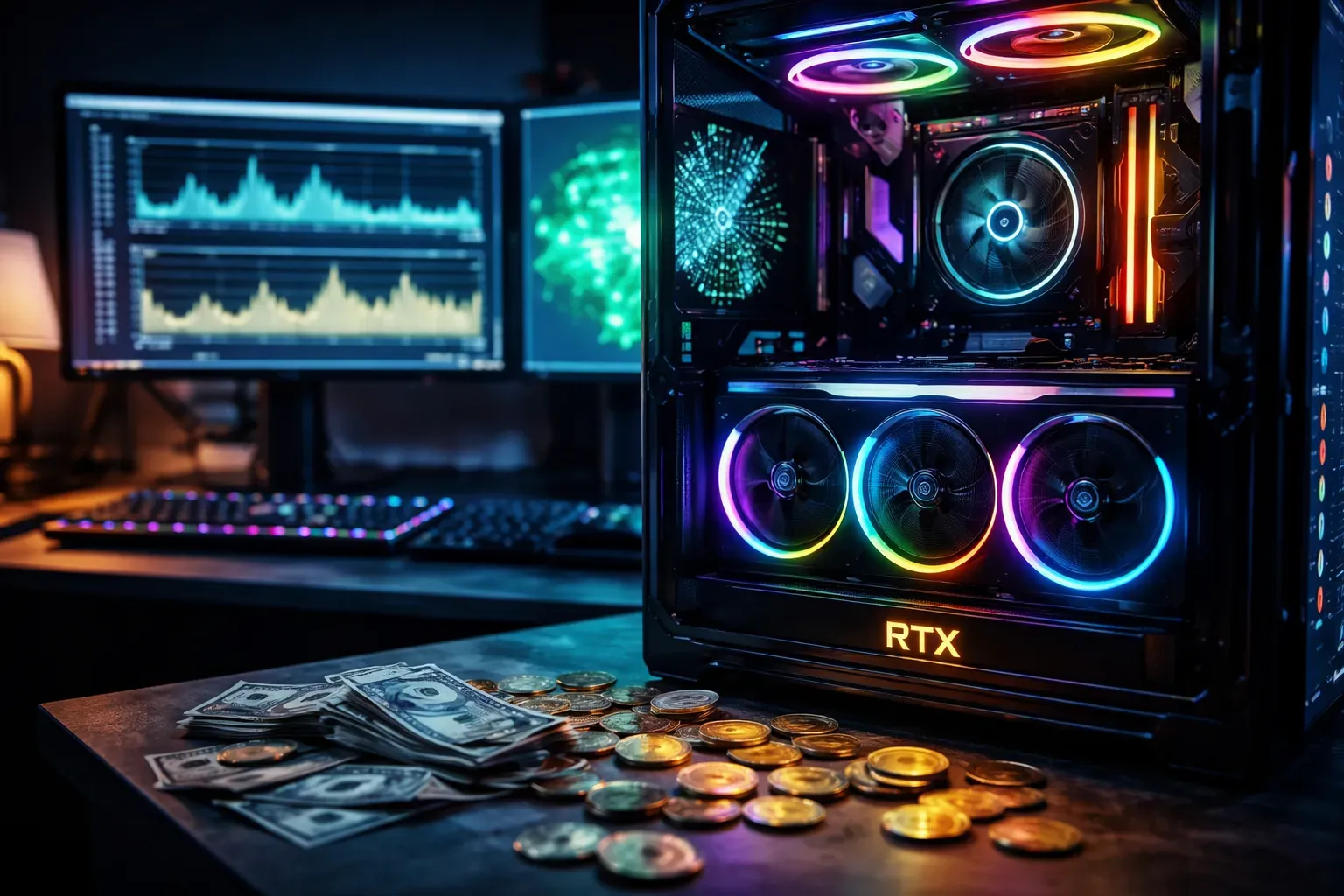 Carte graphique gamer : comment la rentabiliser quand tu ne joues pas ?