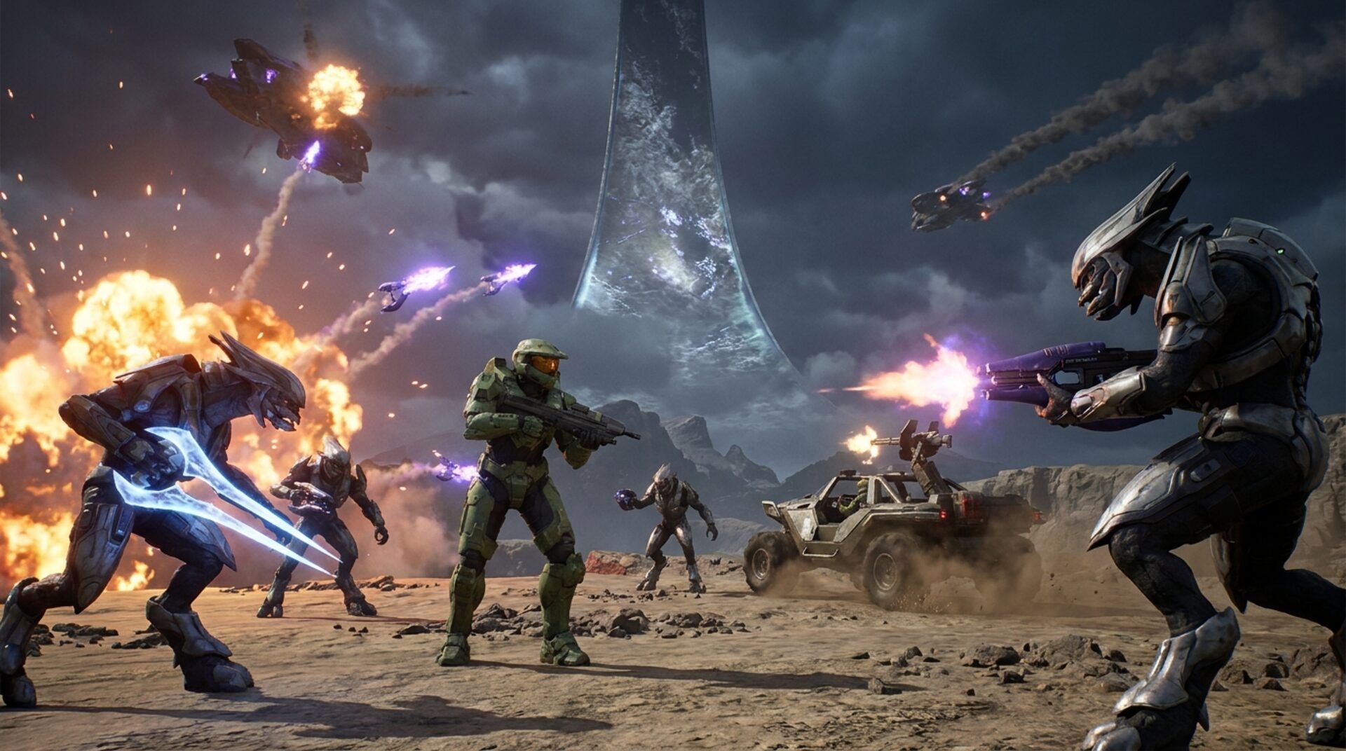 Halo Campaign Evolved - Bataille co-op sur l'anneau Halo