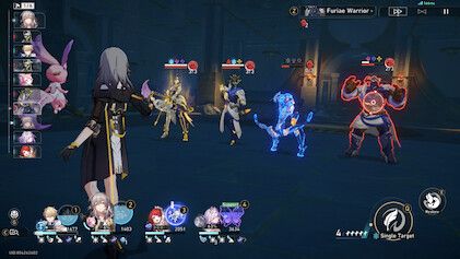Screenshot combat Honkai Star Rail 2026