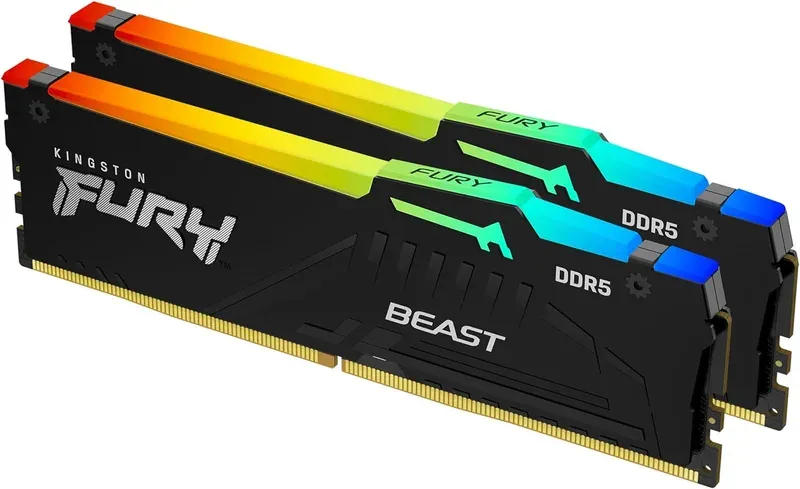 Kingston FURY Beast 32GB (2x16GB) DDR5 6000MT/s CL30 — Das Preis-Leistungs-Verhältnis wählen