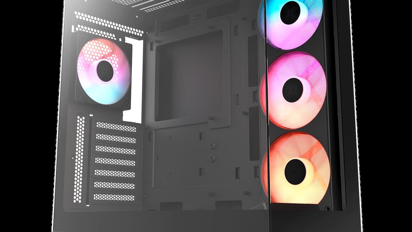 NZXT S5 RGB Deluxe avec cinq ventilateurs RGB préinstallés