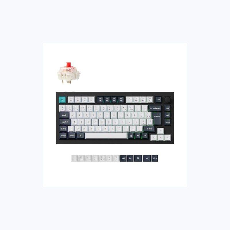Keychron Q1 HE 75% Hall Gateron Carbon Black