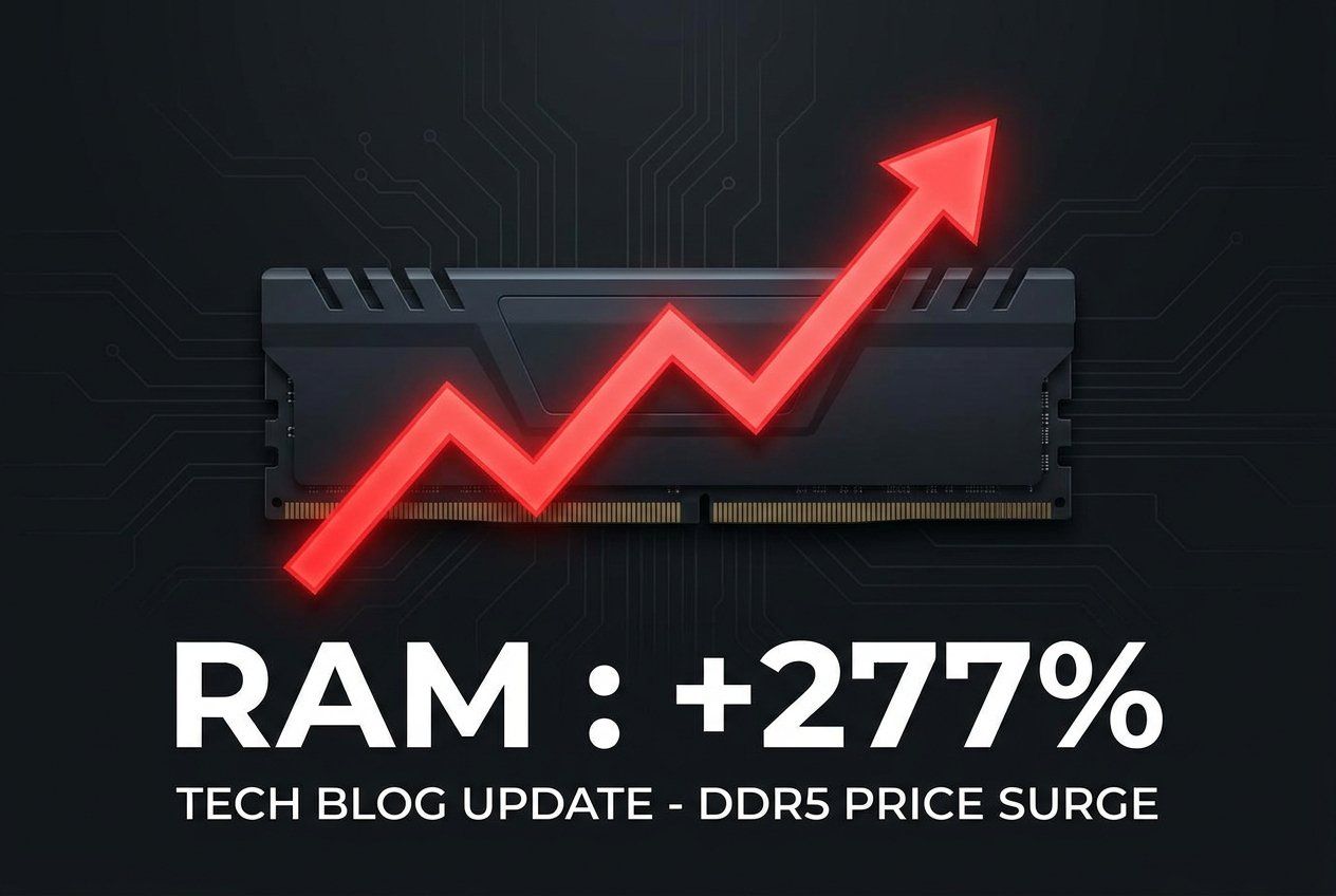 Pourquoi ta RAM coûte plus cher que ta carte graphique en 2026
