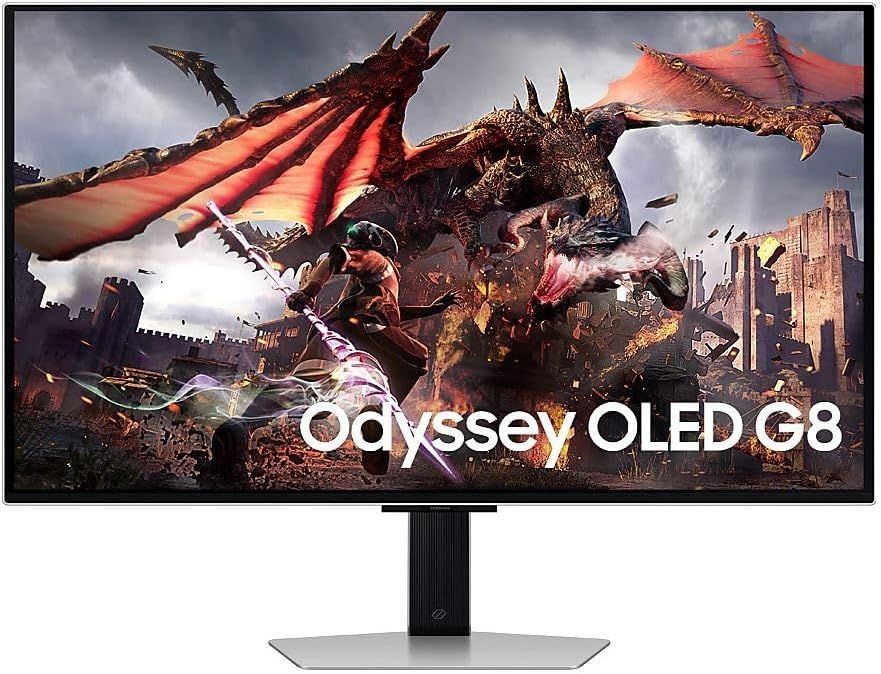 Samsung Odyssey OLED G80SD - Écran Gaming 32" 4K UHD (3840 x 2160), 240Hz, 0,03ms, QD-OLED, Smart TV intégrée