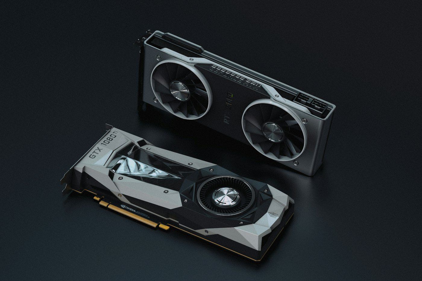 NVIDIA graphics cards with power connectors