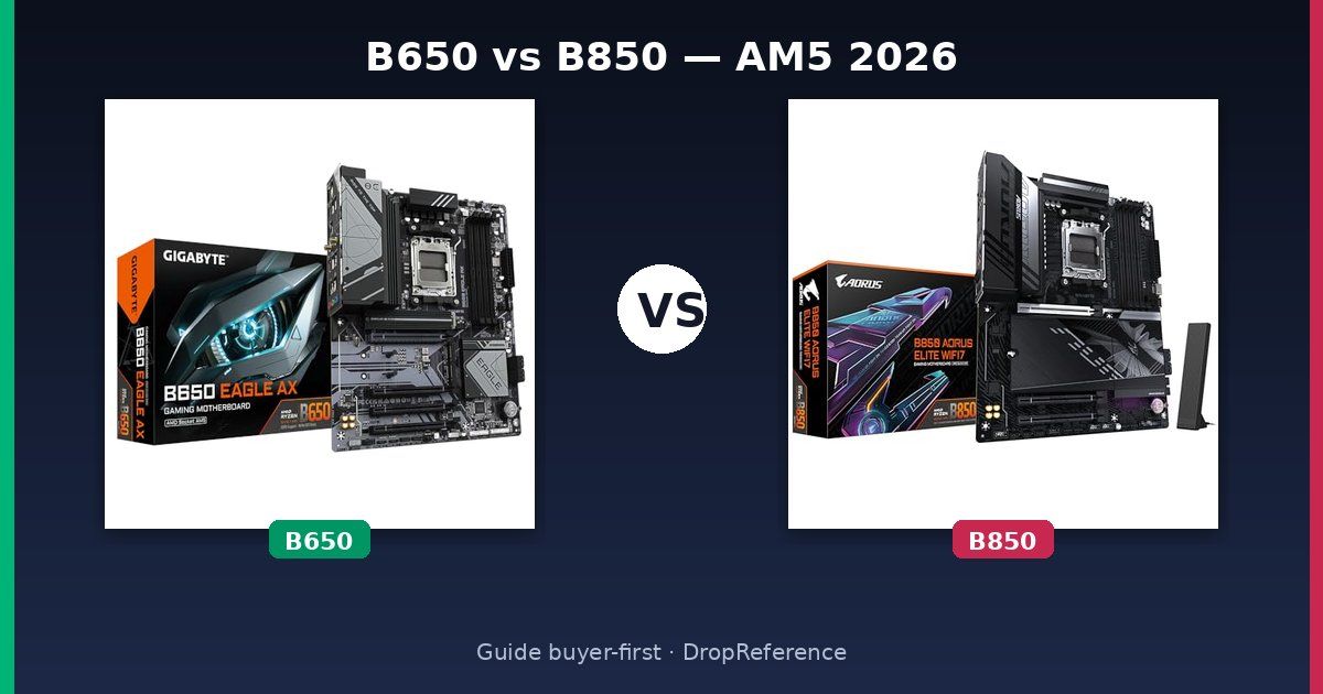 B650 vs B850: welches für deinen AM5-PC (2026)