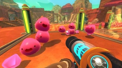 Screenshot gameplay Slime Rancher mobile