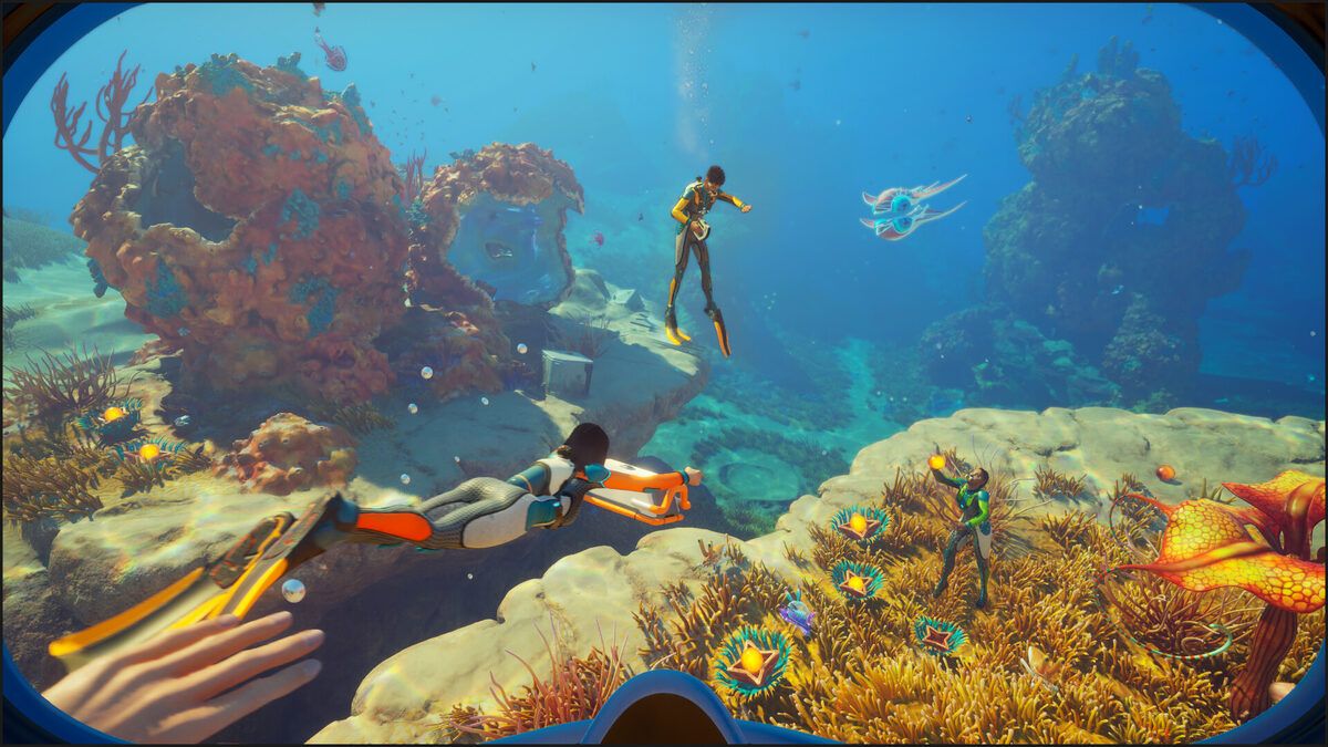 Biome et faune alien Subnautica 2