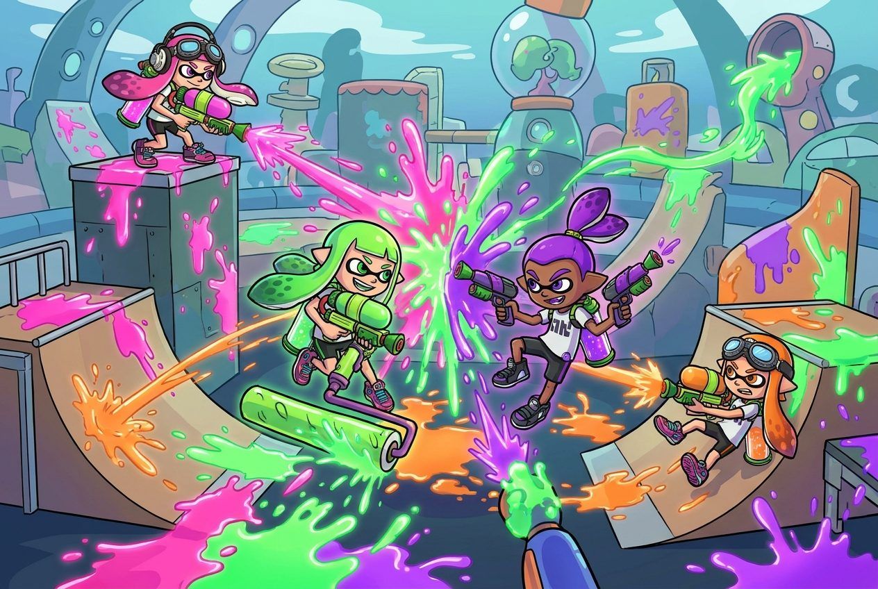 Splatoon Raiders Switch 2